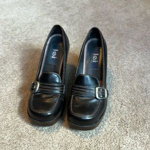 Lei brown women’s heeled shoes size 7.5